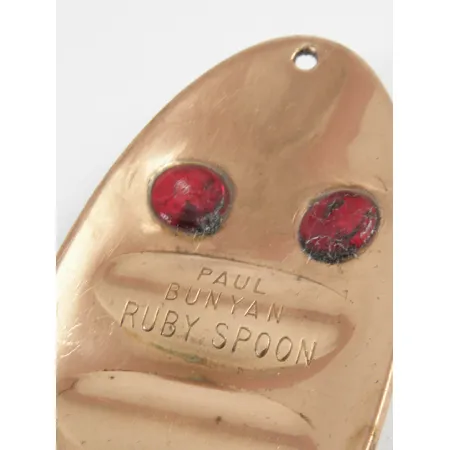 Paul Bunyan Ruby Spoon Blinker, Kupfer, 25g, Perlenaugen, #2960