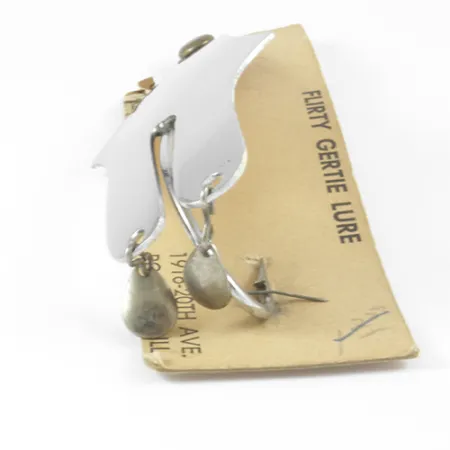 Weedless Flirty Gertie Blinker, Nickel / Rot, 21g, Krautschutz, #2961