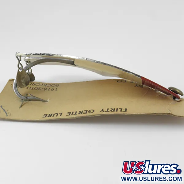 Weedless Flirty Gertie Blinker, Nickel / Rot, 21g, Krautschutz, #2961