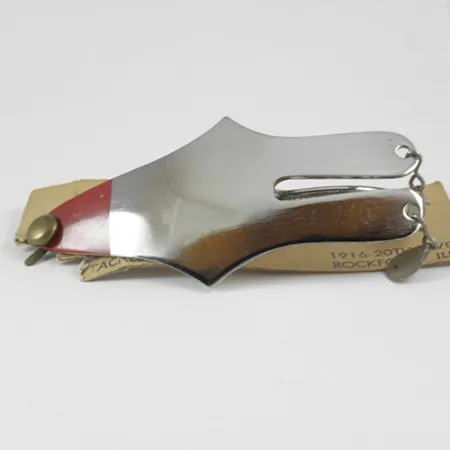 Weedless Flirty Gertie Blinker, Nickel / Rot, 21g, Krautschutz, #2961