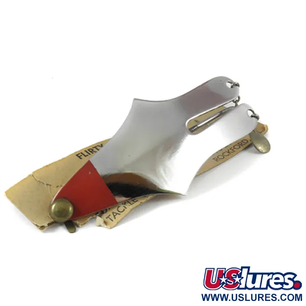 Weedless Flirty Gertie Blinker, Nickel / Rot, 21g, Krautschutz, #2961