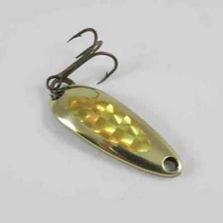 Luhr Jensen Krocodile Blinker, Gold, 9g, Schuppen-Prisma, #2963