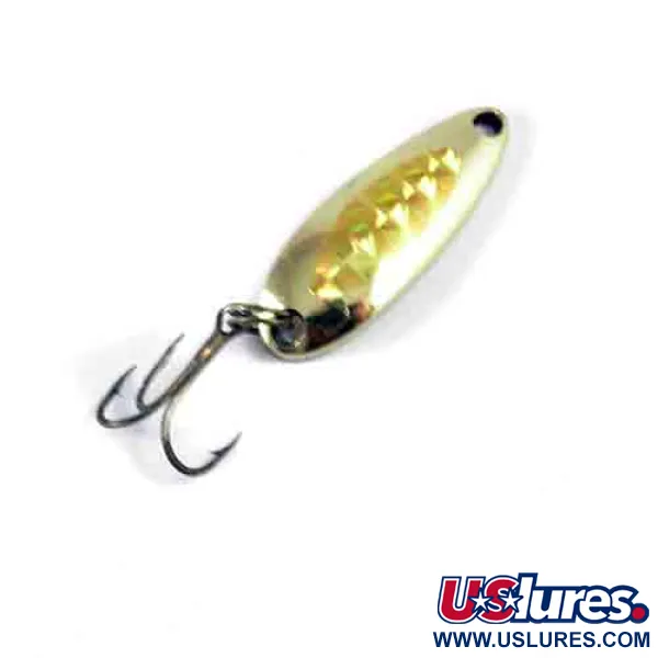 Luhr Jensen Krocodile Blinker, Gold, 9g, Schuppen-Prisma, #2963