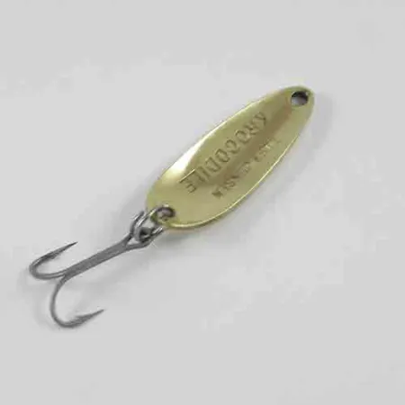 Luhr Jensen Krocodile Blinker, Messing gehämmert, 9g, #2964