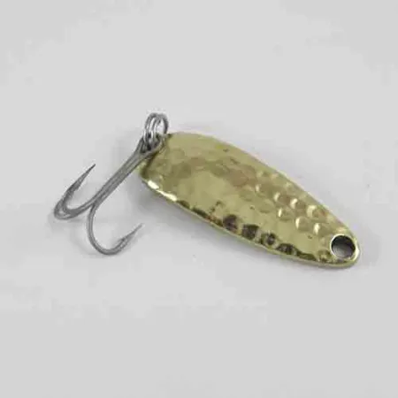 Luhr Jensen Krocodile Blinker, Messing gehämmert, 9g, #2964