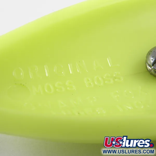 Swamp Fox Weedless Original Moss Boss, Chartreuse, 8,5g, Krautlöffel, #2968