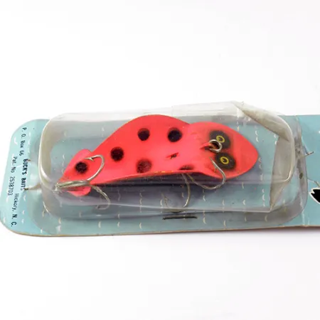 Buck Perry Spoonplug Series 200 Schlepplöffel, Rot / Schwarz, 17g, #2978