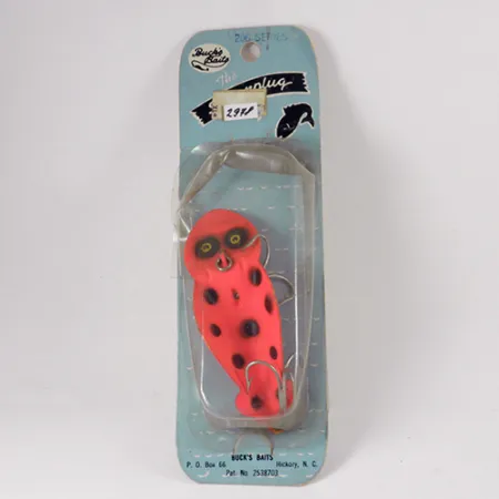 Buck Perry Spoonplug Series 200 Schlepplöffel, Rot / Schwarz, 17g, #2978