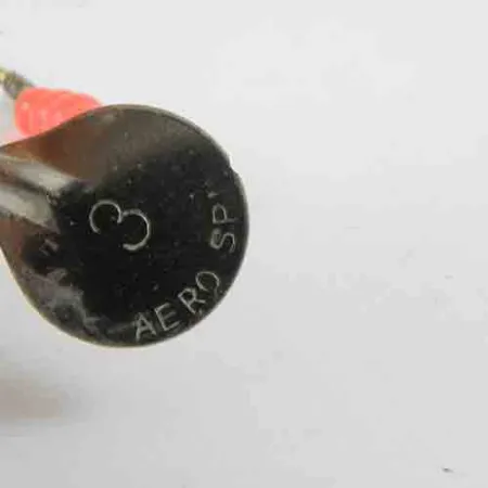 Aeroplane Spinner Aero spin 3 Propeller-Spinner, Nickel/Rot, 4g, #2992