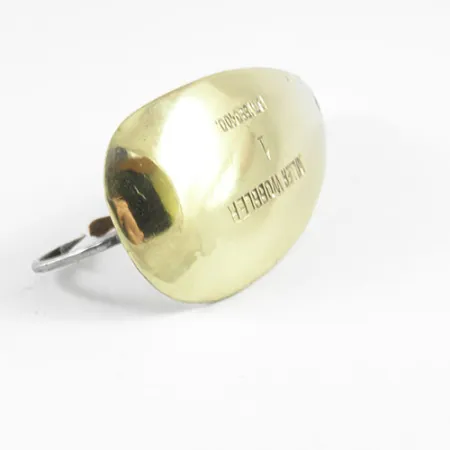 Miller Weedless Wobbler Löffelblinker, Gold, 14g, Krautschutz, #2995