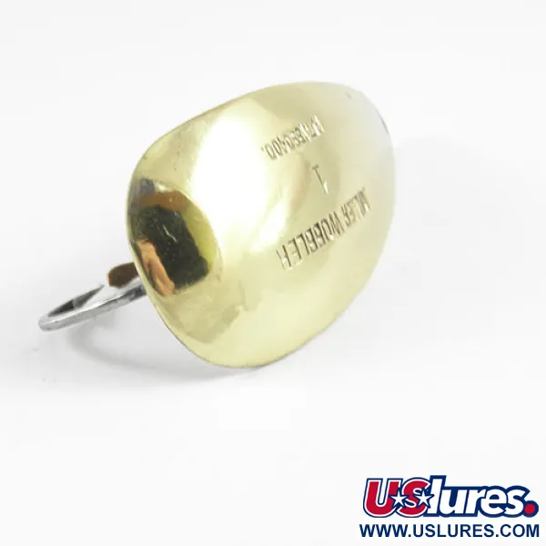 Miller Weedless Wobbler Löffelblinker, Gold, 14g, Krautschutz, #2995