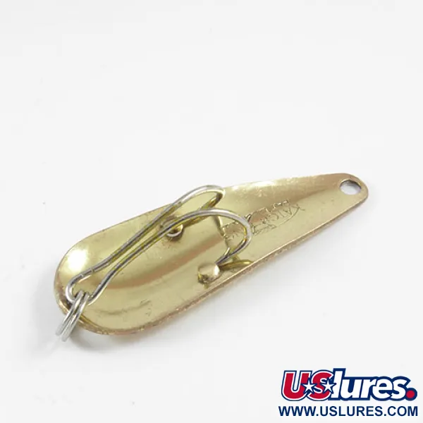 Katch King Weedless Blinker, Messing gehämmert, 10g, krautlos, #2996