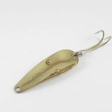 Katch King Weedless Blinker, Messing gehämmert, 10g, krautlos, #2996