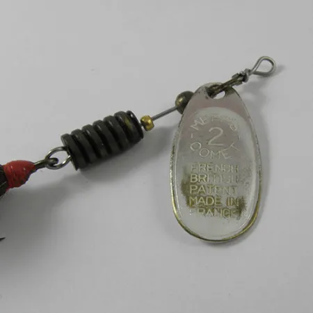 Mepps Comet 2 Spinner, Nickel, 4.5g, Eichhörnchenhaar, #3005