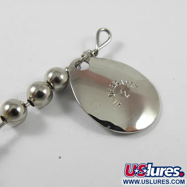 Hildebrandt Hildebrandt 2 Spinner, Nickel / Gelb, 4.5g, Federn, #3019