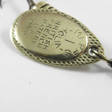 Mepps Aglia 1 Spinner, Messing, 3.5g, Klassisches Design, #3028