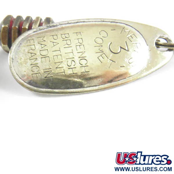 Mepps Comet 3 Dressed Spinner, Messing, 6.5g, Eichhörnchenhaar, #3030