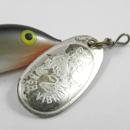 Blue Fox Vibrax Minnow Spin 2 Spinner, Silber, 7g, Minnow, #3031