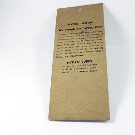 Hydro Lures Weedless Hydro Spoon, Weiß/Grau/Rot, 14g, Krautschutz, #3039