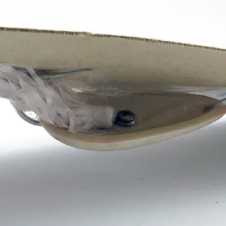 Hydro Lures Weedless Hydro Spoon, Weiß/Grau/Rot, 14g, Krautschutz, #3039