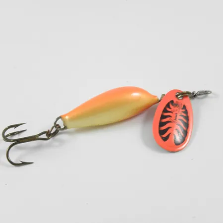 Blue Fox Vibrax Minnow Spin 1 Spinner, Fire Tiger, 4g, Vibrax, #3063