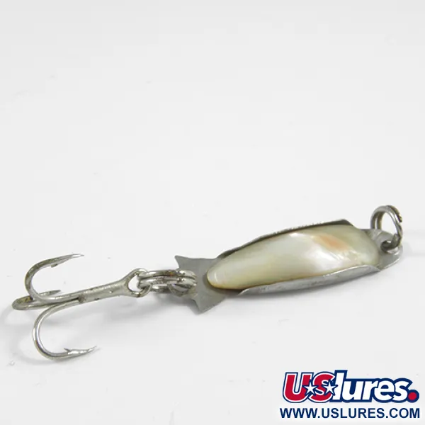 Compac Blinker, Nickel / Perlmutt, 2,2g, Perlmutteinlage, #3087