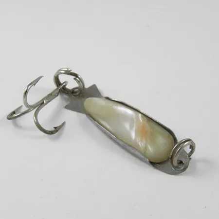 Compac Blinker, Nickel / Perlmutt, 2,2g, Perlmutteinlage, #3087