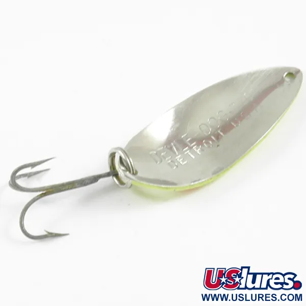 Dardevle Devle Dog 7700 Blinker, Gelb/Rot/Nickel, 14g, Eppinger, #3095