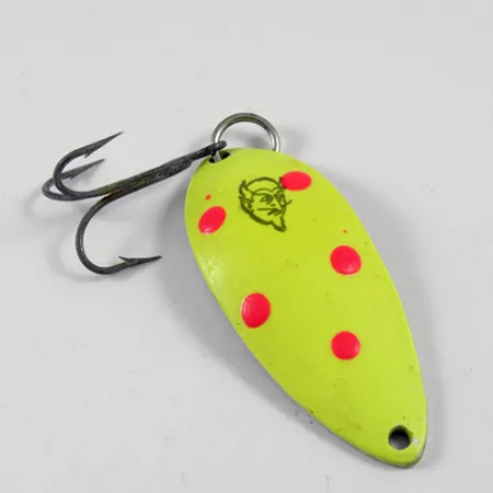 Dardevle Devle Dog 7700 Blinker, Gelb/Rot/Nickel, 14g, Eppinger, #3095