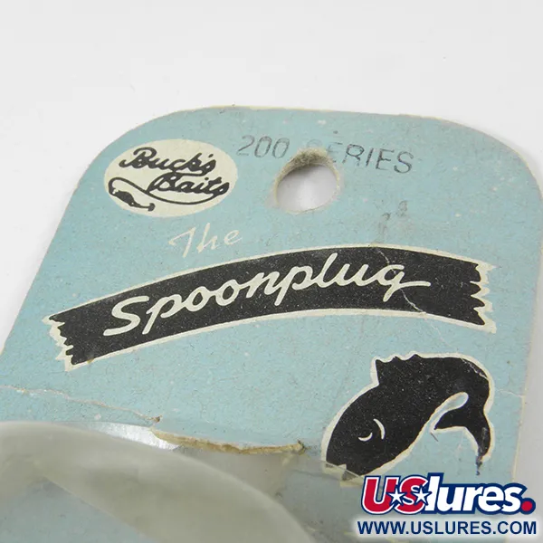 Buck Perry Spoonplug 200 Series Löffel, Rot / Weiß, 17g, #3142