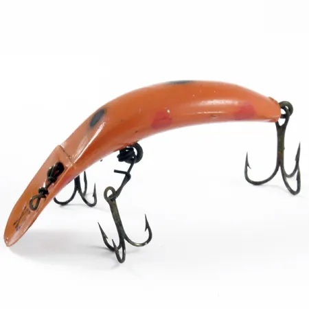 Helin Tackle FlatFish X5 Köder, Rot / Schwarz, 5,5g, Vintage, #3148