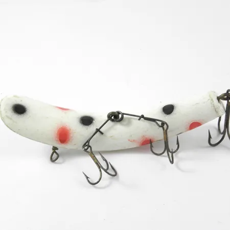 Yakima Bait Worden Flatfish Wobbler, White/Red/Black, 9g, #3149