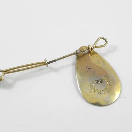 Hildebrandt Spinner, Gold, 3.2g, Einzelhaken, #3168