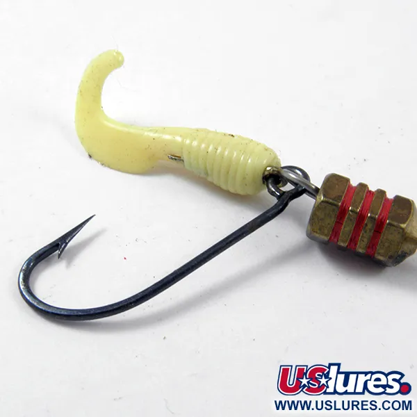 Mepps Comet 1 Spinner, Messing / Gelb, 3,5g, Wechsel-Trailer, #3169