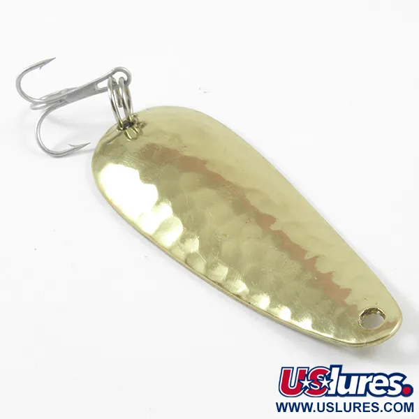 Aeroplane Spinner Aero Blinker, Messing gehämmert, 9g, Weitwurf, #3176