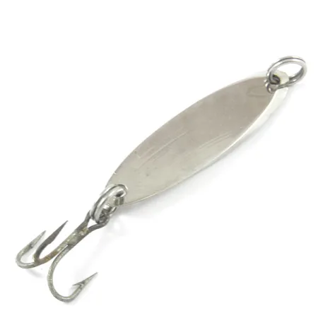 Old Pal Woodstream Auto-cast Blinker, Nickel / Blau, 4g, Vintage, #3186