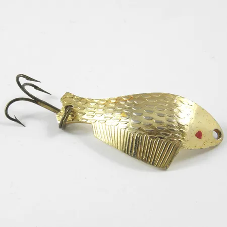 Thomas Blinker, Gold, 5,5g, Schuppenmuster, #3192