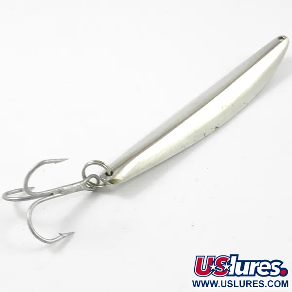 Bay de Noc Swedish Pimple Vertikalpilker, Nickel/Lila, 28g, #3202