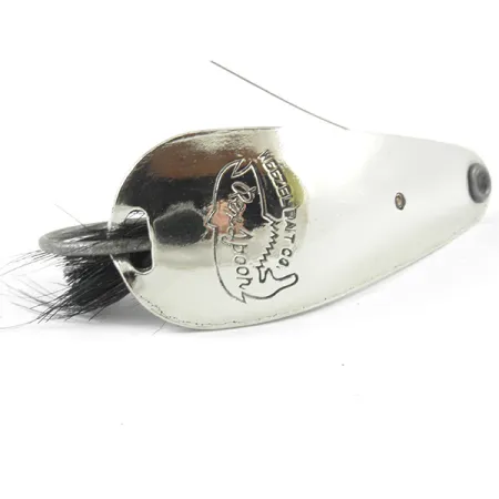 Vintage Weezel Rex Weedless Spoon, Nickel, 12,5g, Krautschutz, #3207