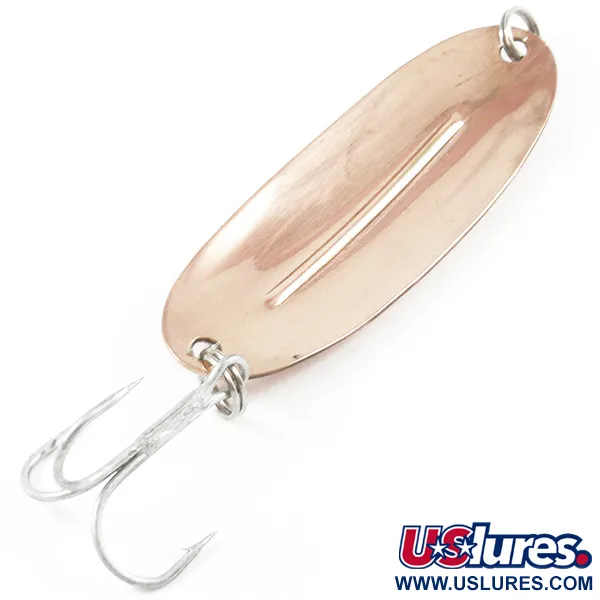 Williams Wabler W55 Lite Schleppblinker, Kupfer, 7g, Rippe, #3214