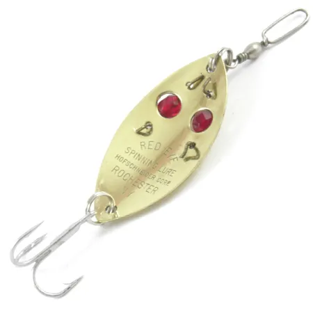 Hofschneider Red Eye junior Blinker, Gold / Red Eyes, 11g, #3216