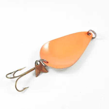 Acme K.O. Wobbler Blinker, Nickel/Orange, 21g, Sonic Flipper Tail, #3226