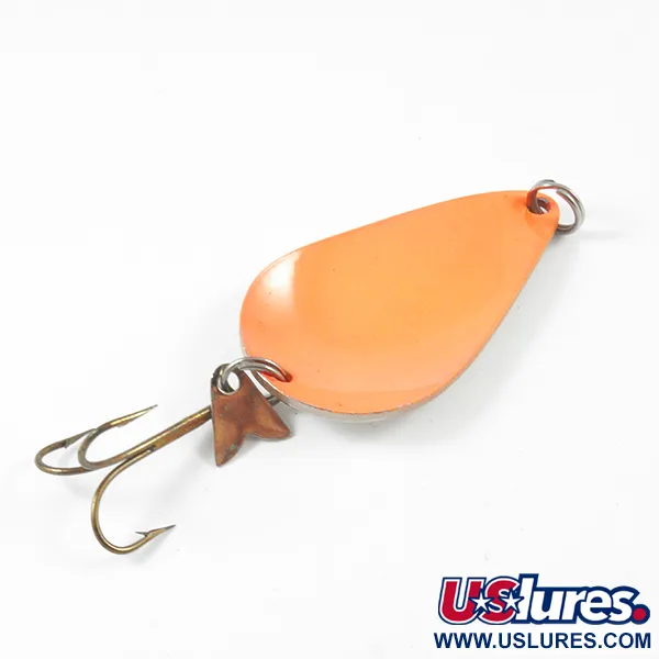 Acme K.O. Wobbler Blinker, Nickel/Orange, 21g, Sonic Flipper Tail, #3226