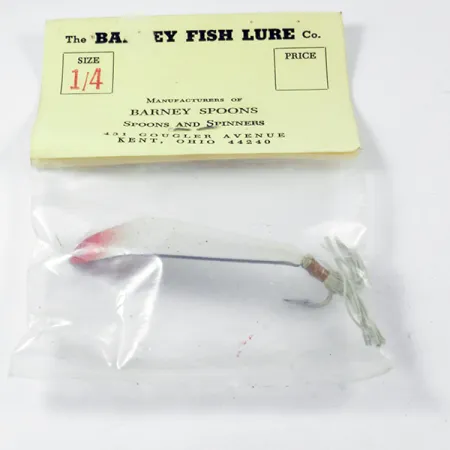 Weedless Barney Spoons Blinker, Rot/Weiß, 7g, Krautschutz, #3231