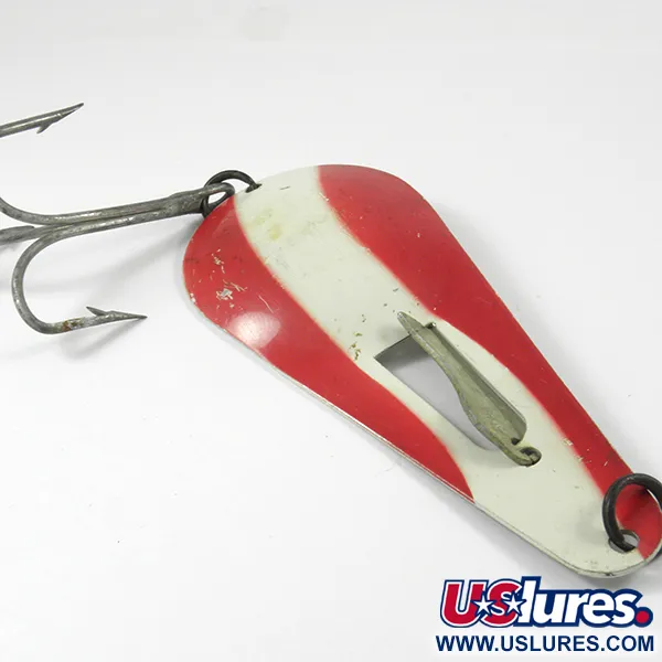 James Aitken Muskielure Blinker, Rot/Weiß/Nickel, 53g, Haver, #3235