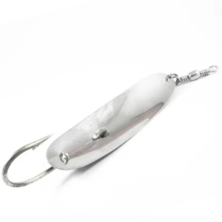 Pflueger Record Löffelblinker, Blau / Nickel, 45g, Krautschutz, #3236