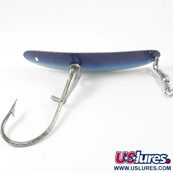 Pflueger Record Löffelblinker, Blau / Nickel, 45g, Krautschutz, #3236