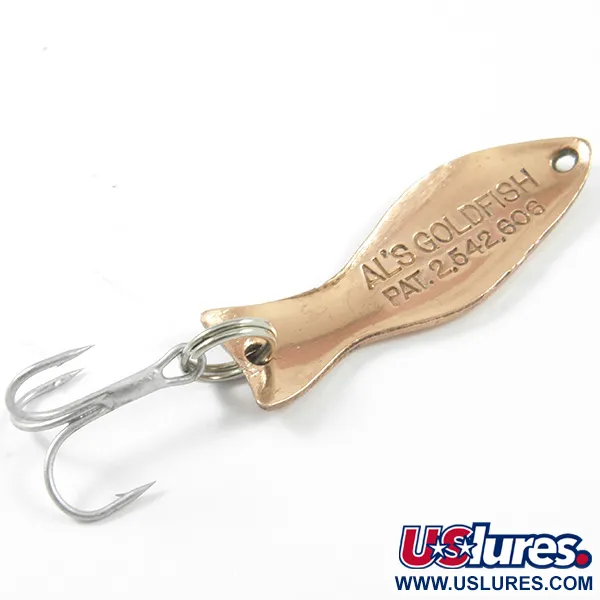 Al's Goldfish Blinker, Kupfer, 4.5g, Schuppenmuster, #3243