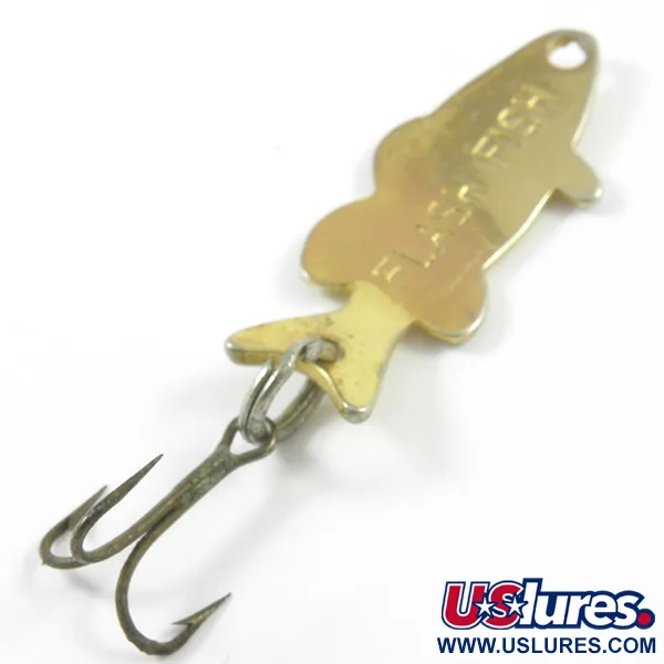 Acme Flash Fish Blinker, Gold, 3g, Fischschuppen-Optik, #8489