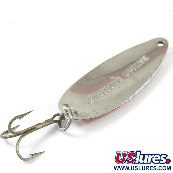 Johnson Sprite Blinker, Rot/Weiß/Nickel, 10g, USA-Original, #3262